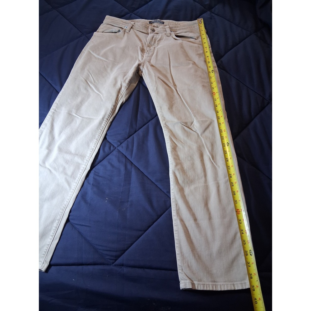 Mavi Zach Straight Leg Jeans Bundle Mens 34x30 Dark Indigo and Khaki Tan 2 Pairs - Picture 11 of 16